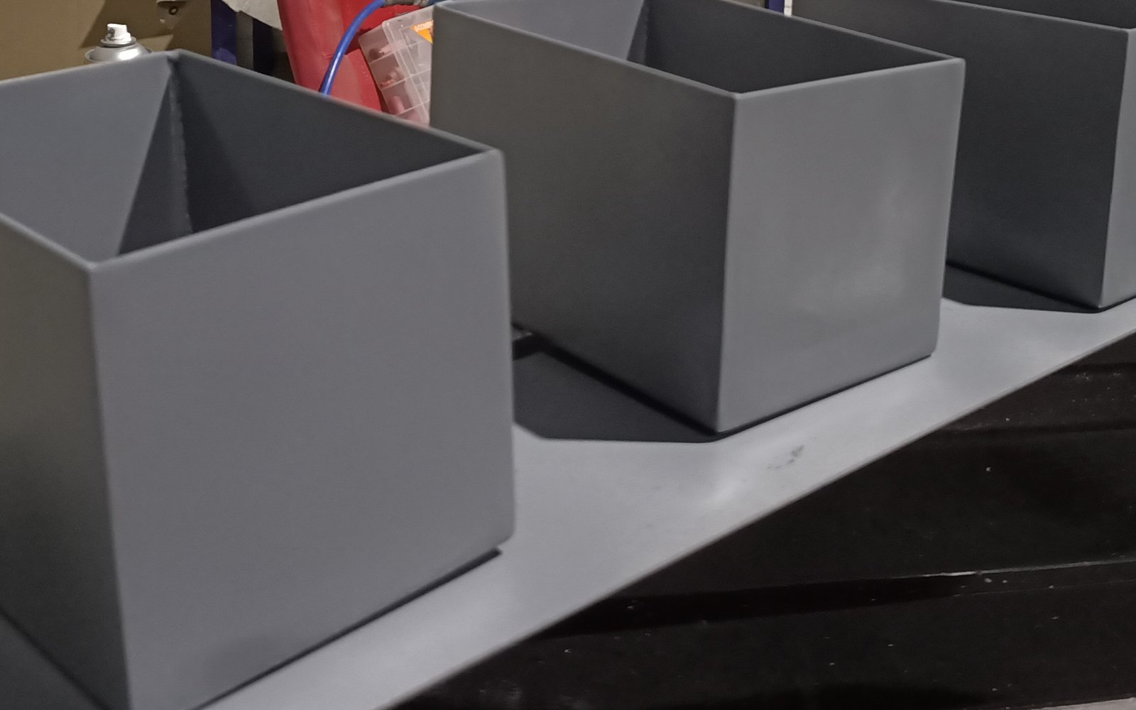 Custom fabricated steel components
